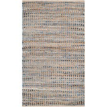 Load image into Gallery viewer, Rectangle 3&#39; x 5&#39; Parkman Handmade Handwoven Natural/Blue Rug
