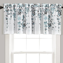 Load image into Gallery viewer, Parmar Floral Tailored 52&#39;&#39; Window Valance, set of 2

