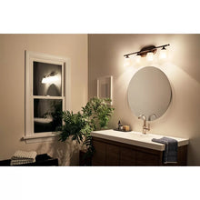 Load image into Gallery viewer, Parmelia 4 - Light Brushed Nickel Vanity Light
