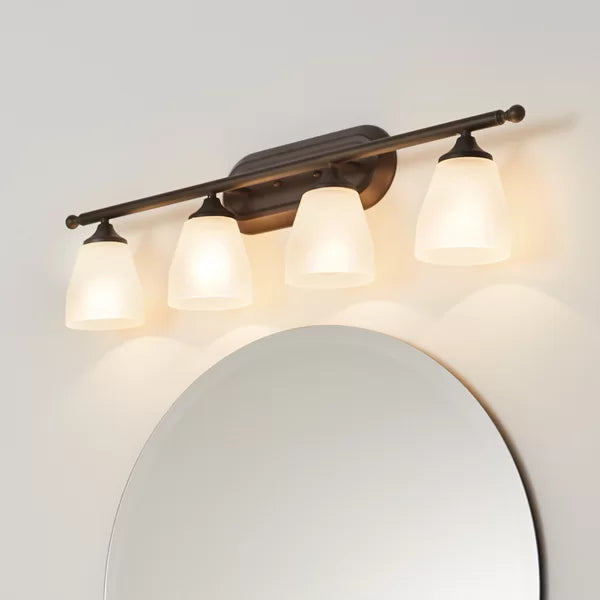 Parmelia 4 - Light Brushed Nickel Vanity Light