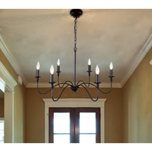 Load image into Gallery viewer, Parrett 6 Light Candle Style Classic Chandelier
