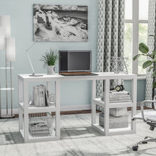 Load image into Gallery viewer, White Parsons 60&quot; Computer Desk MRM4116
