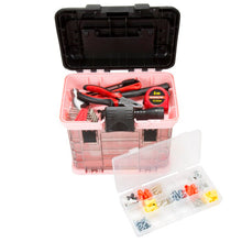 Load image into Gallery viewer, Pink Parts and Crafts Tool Box with 4 Organizer (ND192)
