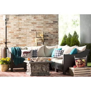Parvati Outdoor Square Pillow Cover & Insert, 22 x 22 (Set of 2)