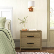 Load image into Gallery viewer, Natural Passaic 2 - Drawer Nightstand

