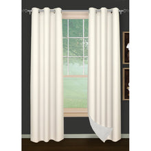 Load image into Gallery viewer, Patchway Solid Blackout Thermal Grommet Curtain Panels (Set of 2)
