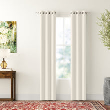 Load image into Gallery viewer, Patchway Solid Blackout Thermal Grommet Curtain Panels (Set of 2)
