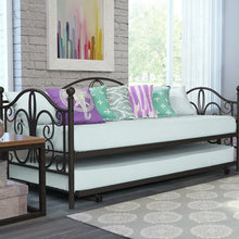 Load image into Gallery viewer, Full Bronze Pattonsburg  Metal Daybed with Trundle 1821AH
