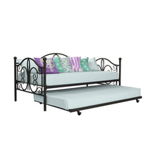 Load image into Gallery viewer, Full Bronze Pattonsburg  Metal Daybed with Trundle 1821AH
