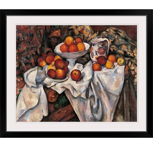 8" H x 10" W x 1.5" D Paul Cezanne Apples And Oranges by Paul Cezanne - Print
