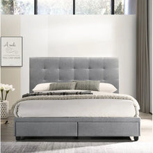 Load image into Gallery viewer, Pawling Tufted Upholstered Low Profile Storage Platform Bed, King
