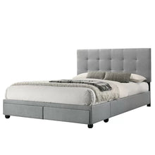 Load image into Gallery viewer, King Pawling Tufted Upholstered Low Profile Storage Platform Bed
