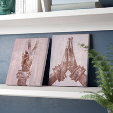Load image into Gallery viewer, 30&quot; H x 20&quot; W Peace And Namaste by Olivia Rose - 2 Piece Wrapped Canvas Print Set
