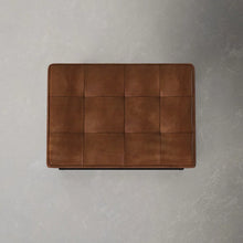 Load image into Gallery viewer, Pearson 20&#39;&#39; Wide Genuine Leather Tufted Rectangle Standard Ottoman
