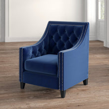 Load image into Gallery viewer, Pearson 28&#39;&#39; Wide Tufted Velvet Armchair 1751AH
