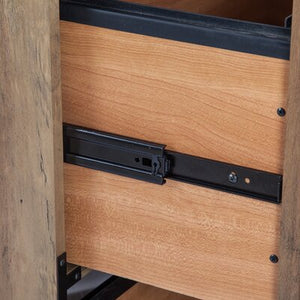 Rustic Tan Pedraza 2 Drawer Lateral Filing Cabinet - 362CE
