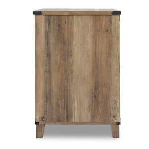 Rustic Tan Pedraza 2 Drawer Lateral Filing Cabinet - 362CE