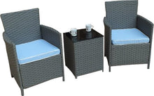 Load image into Gallery viewer, Pendergast 3 Piece Rattan Seating Group with Cushions (SB671)
