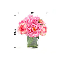 Load image into Gallery viewer, Peony Centerpiece in Vase
