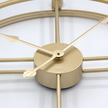 Load image into Gallery viewer, 20&quot; H x 20&quot; W x 2&quot; D Gold Perez Wall Clock 4675RR
