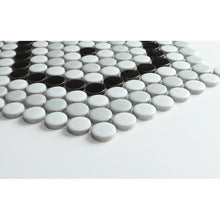 Load image into Gallery viewer, Perfection 1&quot; x 1&quot; Porcelain Penny Round Mosaic Wall &amp; Floor Tile, (Set of 33) - 3 Boxes
