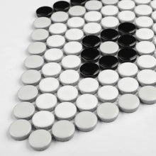 Load image into Gallery viewer, Perfection 1&quot; x 1&quot; Porcelain Penny Round Mosaic Wall &amp; Floor Tile, 1 box =4.7 sqft
