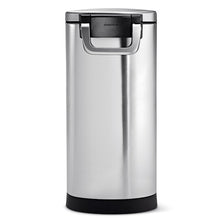 Load image into Gallery viewer, 27.4&quot; H x 10.4&quot; W x 18.1&quot; D Pet Food Storage Container, Brushed Stainless Steel for Dog Food, Cat Food, and Bird Feed
