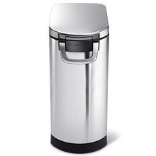 Load image into Gallery viewer, 27.4&quot; H x 10.4&quot; W x 18.1&quot; D Pet Food Storage Container, Brushed Stainless Steel for Dog Food, Cat Food, and Bird Feed
