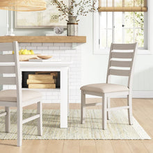 Load image into Gallery viewer, Peterlee Ladder Back Side Chair in White (Set of 2)
