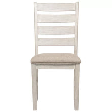 Load image into Gallery viewer, Peterlee Ladder Back Side Chair in White (Set of 2)
