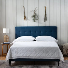 Load image into Gallery viewer, Peters Tufted Upholstered Low Profile Platform Bed king
