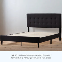 Load image into Gallery viewer, Peters Tufted Upholstered Low Profile Platform Bed, California King
