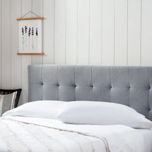 Load image into Gallery viewer, Peters Tufted Upholstered Low Profile Platform Bed, Queen

