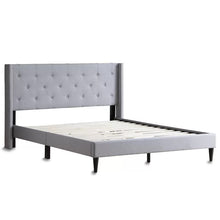 Load image into Gallery viewer, Petersen Tufted Upholstered Low Profile Platform Bed 4404RR
