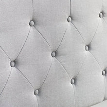 Load image into Gallery viewer, Petersen Tufted Upholstered Low Profile Platform Bed King, Stone #2611HW
