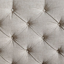 Load image into Gallery viewer, Queen Beige Tufted Upholstered Headboard (491MM)
