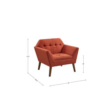 Load image into Gallery viewer, Petrin Modern Button Tufted Armchair
