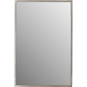 Petrolia Modern & Contemporary Wall Mirror with Stainless Steel Frame