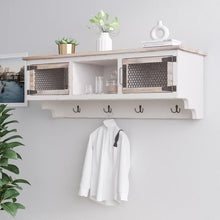 Load image into Gallery viewer, Pettegrow Solid Wood 4 - Hook Wall Mounted Coat Rack
