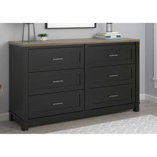 Load image into Gallery viewer, Pettigrew 6 Drawer 54&#39;&#39; W Double Dresser
