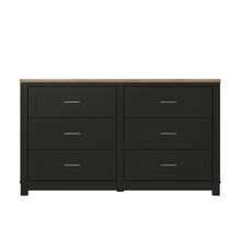 Load image into Gallery viewer, Pettigrew 6 Drawer 54&#39;&#39; W Double Dresser

