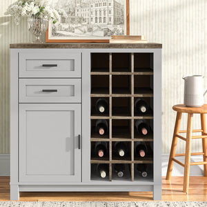 Pettigrew Bar with Wine Storage