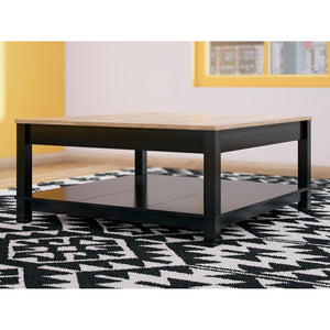Pettigrew Four Legs Coffee Table with Storage