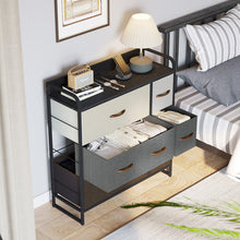 Load image into Gallery viewer, Brown/Gray/Beige Phil 7 - Drawer Dresser
