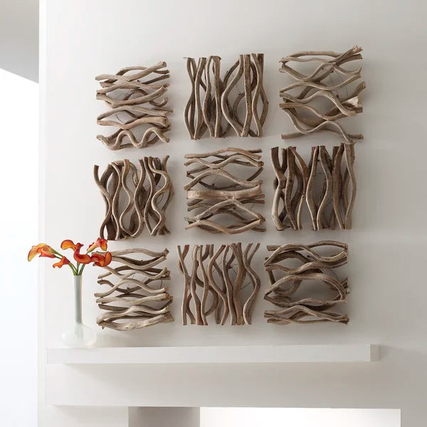 Phillips Vine Tile Wall Décor, SET OF 5