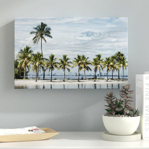 30" H x 47" W x 2" D Photograph on Canvas MRM2992