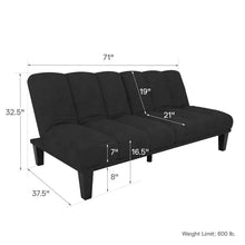 Load image into Gallery viewer, Picasso Full 71&#39;&#39; Wide Tight Back Convertible Sofa
