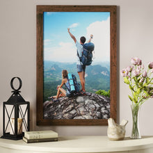 Load image into Gallery viewer, Distressed Wood Picture Frame
