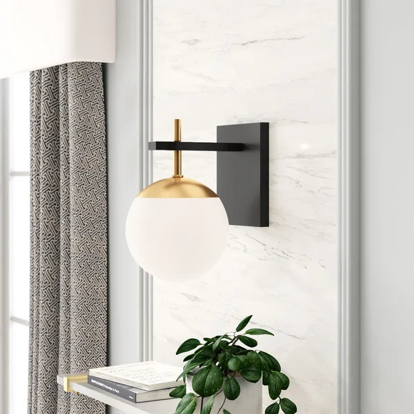 Pierre Steel Armed Sconce