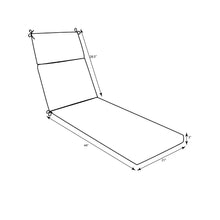 Load image into Gallery viewer, Pillow Perfect - Piece Outdoor Cushion 21&#39;&#39; W x 72.5&#39;&#39; D
